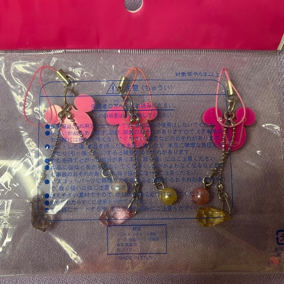 VINTAGE TOKYO DISNEYLAND  HALLOWEEN 　5CELL PHONE STRAPS &  2ENVELOPE SET - Picture 7 of 7